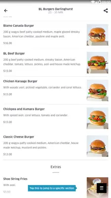 Uber Eats android App screenshot 3